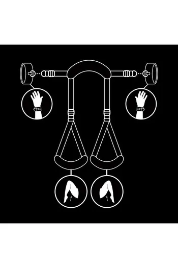 Fetish Submissive Set - Vegan Leather BDSM Restraints for Master Position