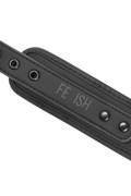 Set di Manette BDSM Fetish Submissive: Collare e Polsiere in Pelle Vegana