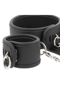 Set Cinturino Collo e Braccialetti Vegan Leather Fetish Submissive - BDSM Avanzato