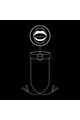 BDSM Gag with Nipple Clamps and Chains - Fetish Submissive