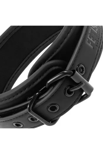 Fetish Submisive BDSM Collar with Nickel-Free Metal Chain - Total Control