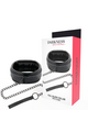 Cinturino Posturale BDSM con Collare Regolabile - Darkness
