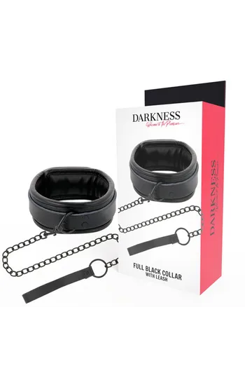 Cinturino Posturale BDSM con Collare Regolabile - Darkness