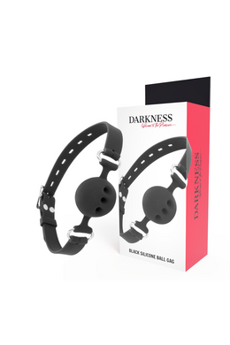Silicone Gag for BDSM Play - Darkness