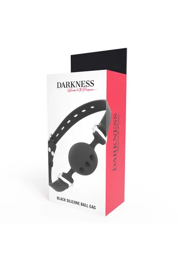 Silicone Gag for BDSM Play - Darkness