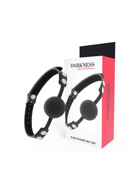 Silicone Gag for BDSM Play - Darkness