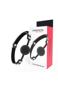 Silicone Gag for BDSM Play - Darkness