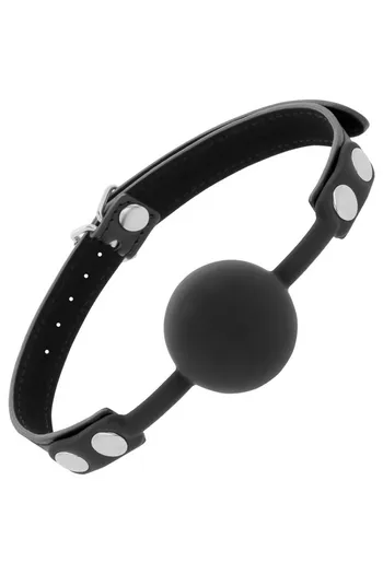 Silicone Gag for BDSM Play - Darkness