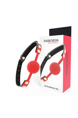 Silicone Gag for Advanced Play - Darkness
