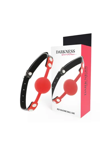 Silicone Gag for Advanced Play - Darkness