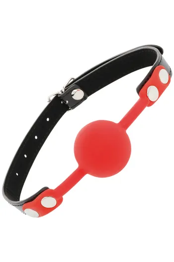 Silicone Gag for Advanced Play - Darkness