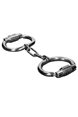 Stainless Steel Handcuffs with Combination Lock