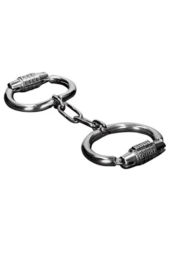 Stainless Steel Handcuffs with Combination Lock