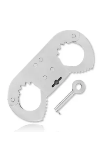 Stainless steel finger and toe cuffs