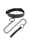 Collarino BDSM Darkness - Controllo Totale in Neopreno e Pelle Sintetica