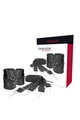 Darkness Interlocking Bed Restraint Kit - Versatile BDSM Restraints