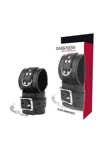 Bracciali BDSM in Pelle Sintetica con Catene