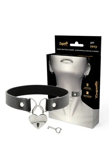 Coquette Chic Desire Fetish Collar - Exclusive Vegan Leather
