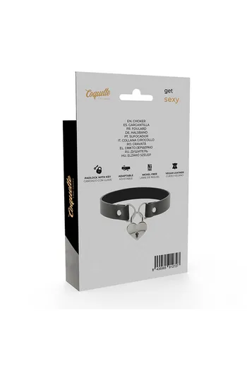 Coquette Chic Desire Fetish Collar - Exclusive Vegan Leather