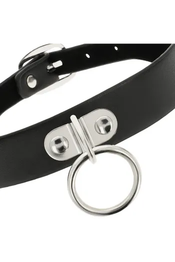 Collare Feticcio in Pelle Vegana Coquette Chic Desire - Accessorio Esclusivo