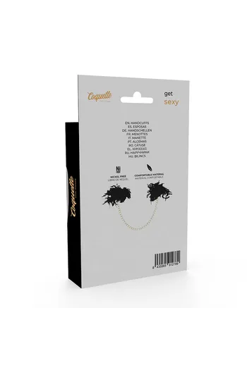 Premium Nickel-Free Metal Bondage Bracelets | Coquette Chic Desire