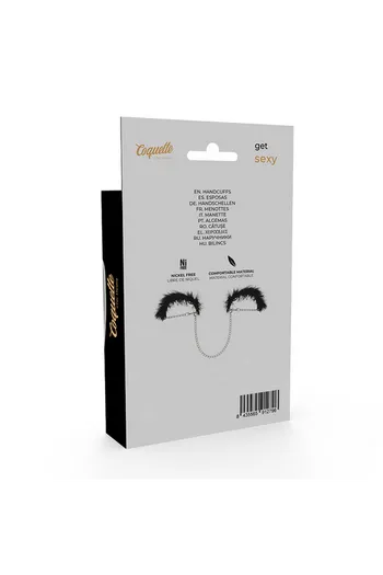 COQUETTE CHIC DESIRE: Nickel-Free Metal Cuffs for Light Bondage Play