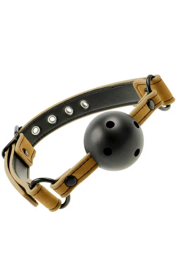 Vegan Leather BDSM Gag - Fetish Submisive Collection