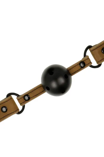 Vegan Leather BDSM Gag - Fetish Submisive Collection
