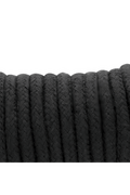 Corda di Dominazione Japanese Black Cotton - Gioco Bondage di Alta Qualità