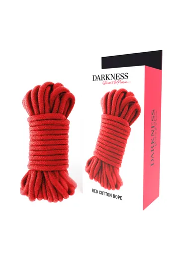 Japanese Black Cotton Rope for Bondage - Darkness