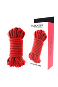 Japanese Black Cotton Rope for Bondage - Darkness