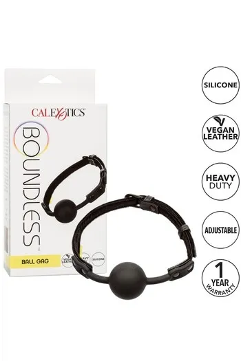 Boundless Ball Gag - Protezione Dentale Sicura con Cinturino Vegano