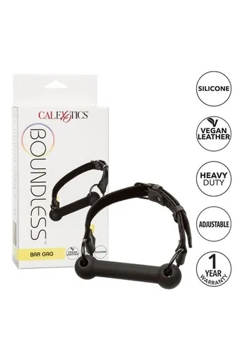Boundless Bar Gag - Mordacchia in Silicone Sicura e Regolabile per Giochi BDSM