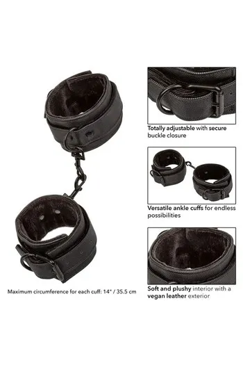 Unlimited Ankle Cuffs: Adjustable Design for Maximum Security and Comfort