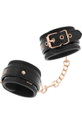 BEGME: Vegan Leather Cuffs with Nickel-Free Metal for BDSM Play