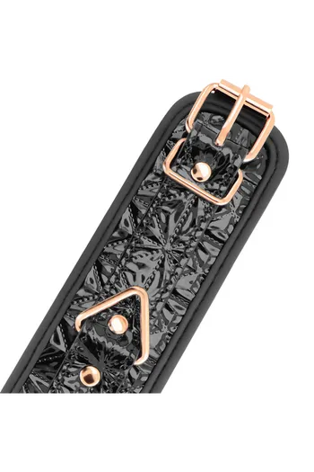 BEGME: Vegan Leather Cuffs with Nickel-Free Metal for BDSM Play