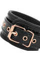 BEGME - Vegan Leather Ankle Cuffs with Nickel-Free Metal for BDSM Play