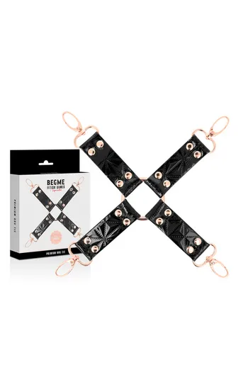 BEGME Bondage Strap - Vegan Leather and Neoprene | Premium BDSM Accessory