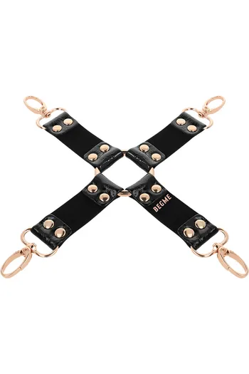 BEGME Bondage Strap - Vegan Leather and Neoprene | Premium BDSM Accessory