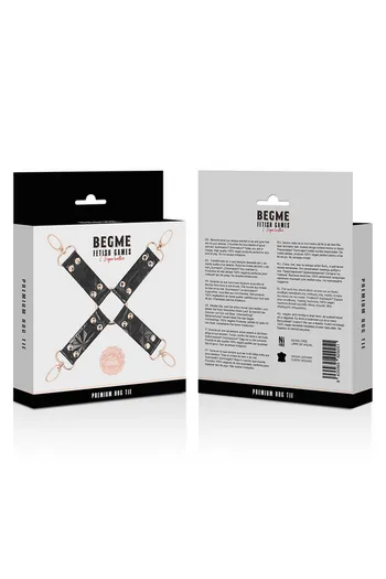 Cinturino per Bondage BEGME - Vegan Leather e Neoprene | Accessorio BDSM Premium