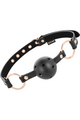 Begme Vegan Leather BDSM Gag - Safe and Adjustable for Role Play