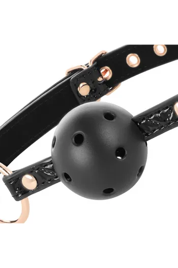 Begme Vegan Leather BDSM Gag - Safe and Adjustable for Role Play
