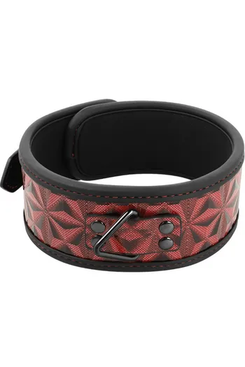 BDSM Collar with Nickel-Free Metal Chain | Total Control for Advanced Play