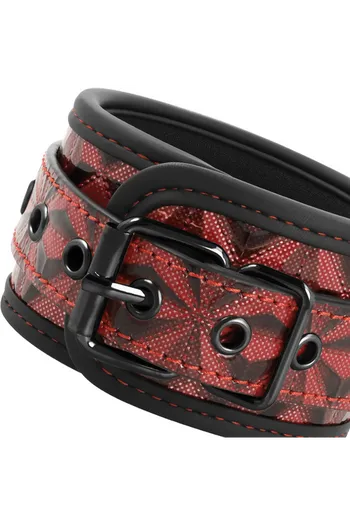 BEGME - Cavigliere BDSM in Pelle Vegana con Metallo Senza Nichel | Accessorio Sessuale di Alta Qualità