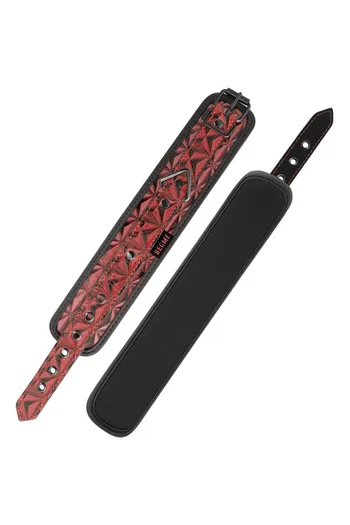 BEGME - Cavigliere BDSM in Pelle Vegana con Metallo Senza Nichel | Accessorio Sessuale di Alta Qualità