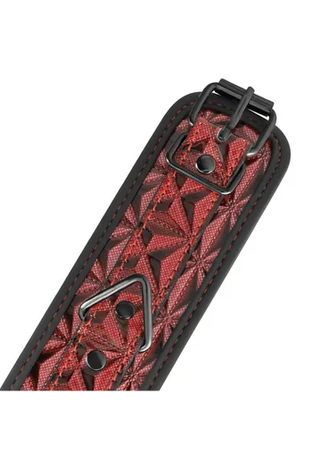 BEGME - Cavigliere BDSM in Pelle Vegana con Metallo Senza Nichel | Accessorio Sessuale di Alta Qualità