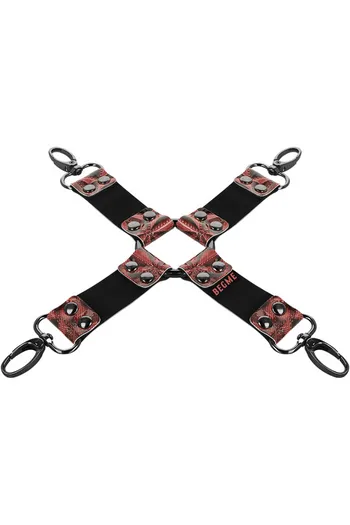 Bondage Strap in Vegan Leather and Neoprene | Begme BDSM