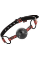 Mordacchia BDSM in Pelle Vegana con Fori di Respirazione