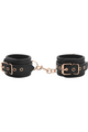 Bracciali BDSM in Pelle Vegana con Metallo Senza Nichel
