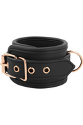 Bracciali BDSM in Pelle Vegana con Metallo Senza Nichel